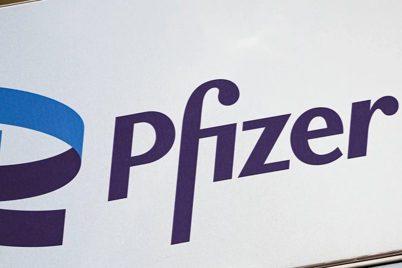 Logo des Pharmakonzerns Pfizer
