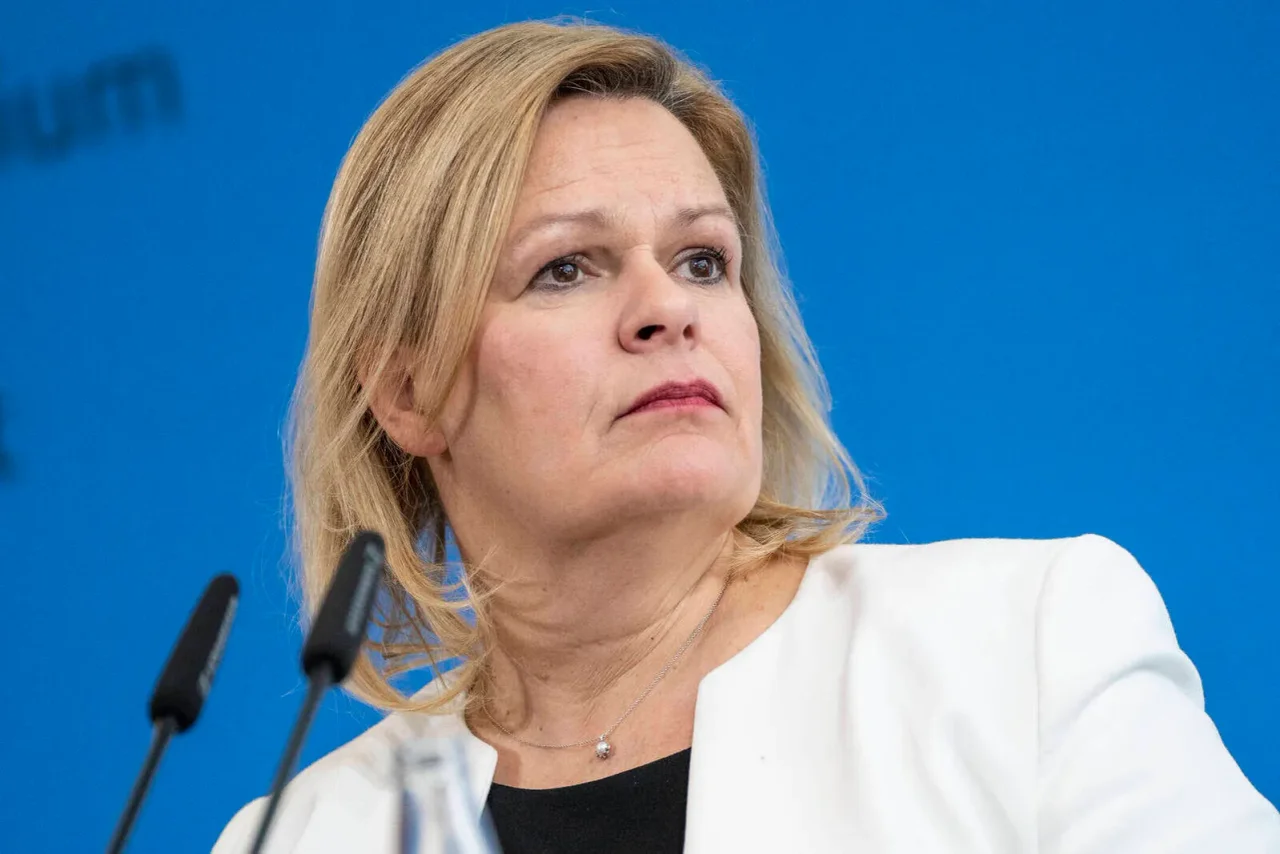 Bundesinnenministerin Nancy Faeser (SPD)