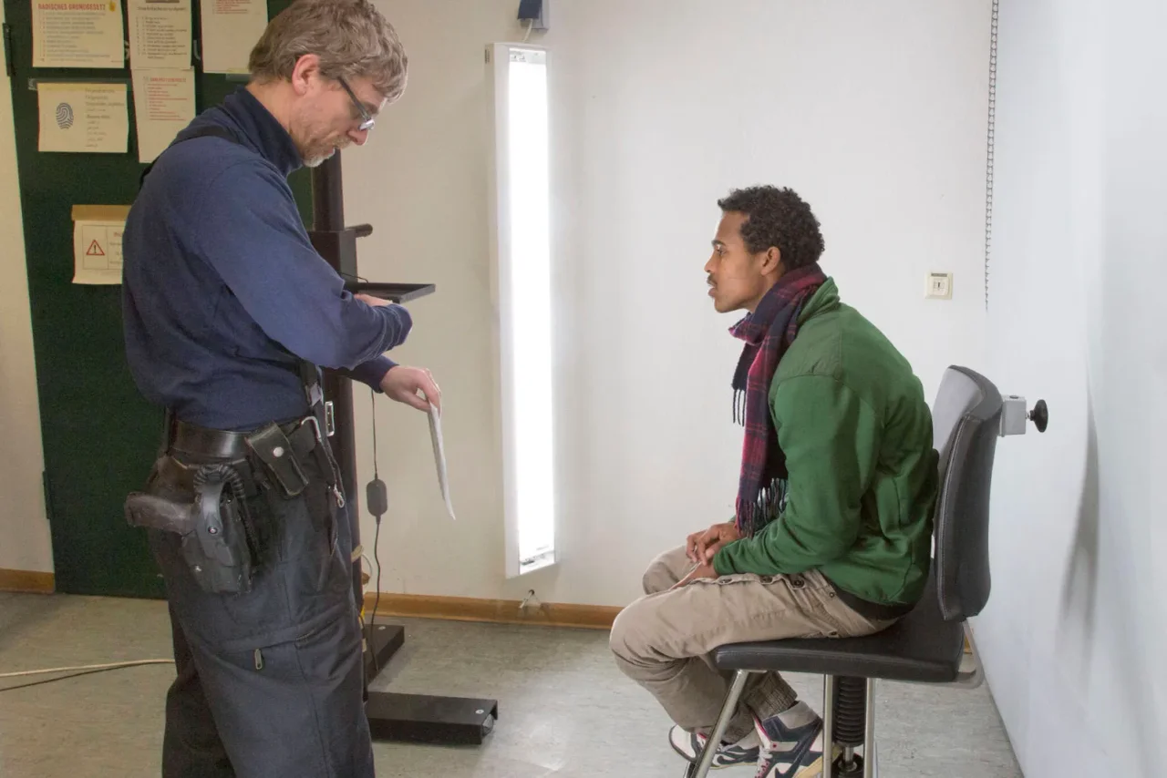 Erfassung von Migranten im bayerischen Rosenheim (Symbolbild)