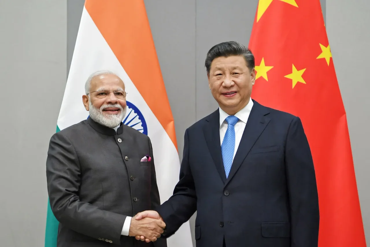 Der indische Premierminister Modi und der chinesische Staatspräsident Xi Jinping