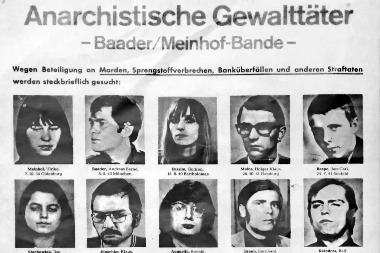 Ein altes Fahndungsplakat