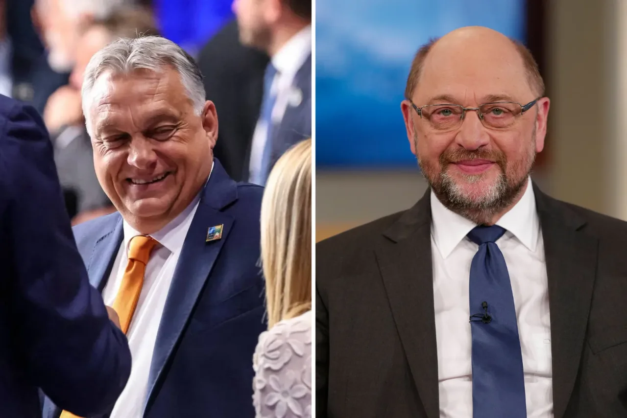 Orbán bezeichnete Schulz auf Twitter als Kommunisten