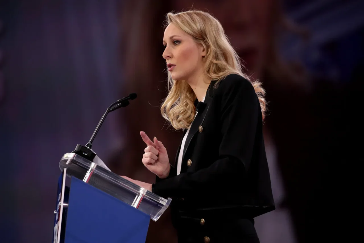 Marion Maréchal bei einer Konferenz in den USA.