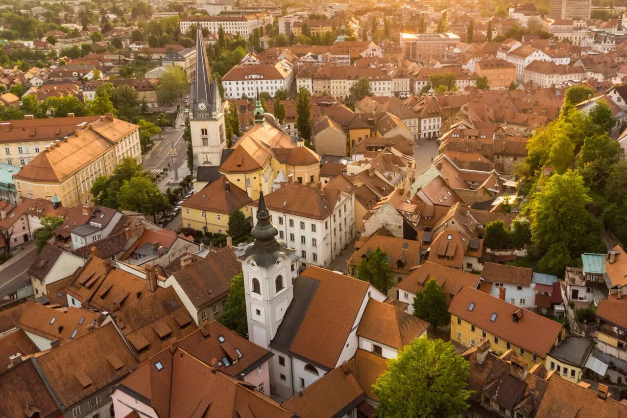 Blick auf die mittelalterliche Altstadt.