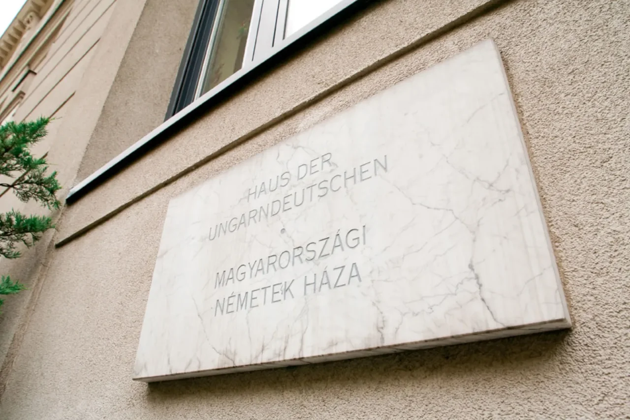 Haus der Ungarndeutschen in Budapest.