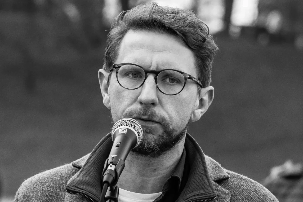 Gunnar Kaiser 2020 bei einer Veranstaltung in München.