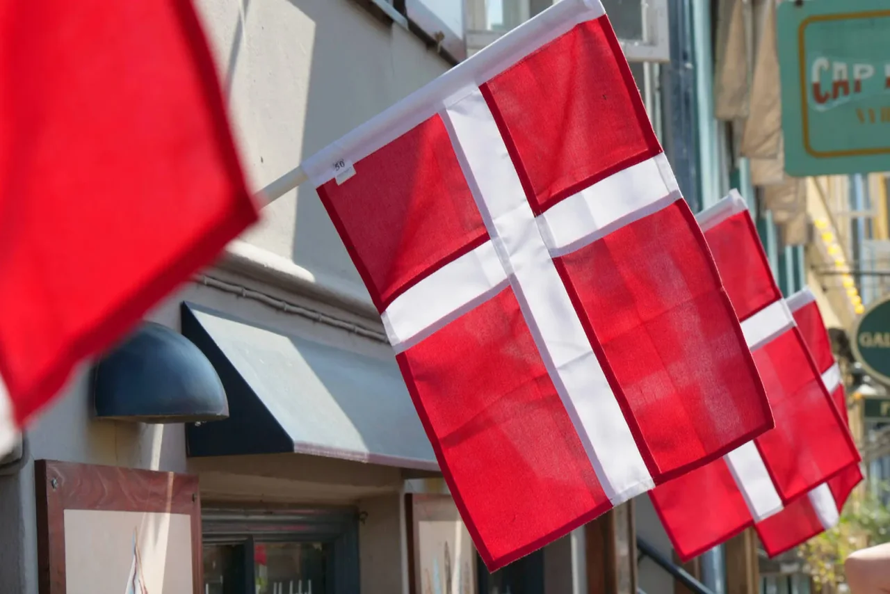 Nationalflagge Dänemarks (Symbolbild).