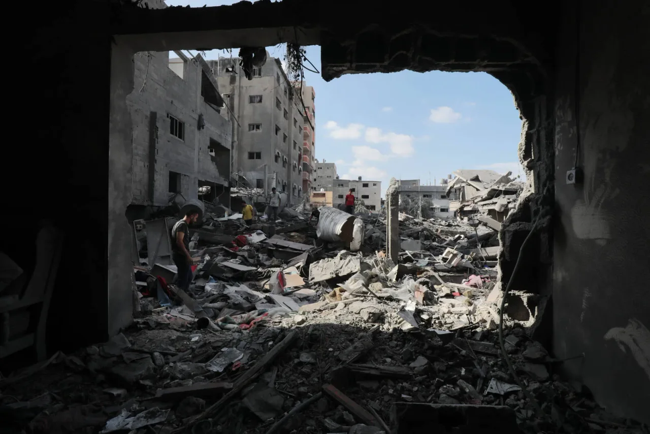 Zerstörte Gebäude in Gaza. (Symbolbild)