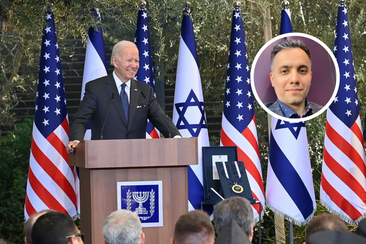 US-Präsident während eines Besuchs in Israel, 2022