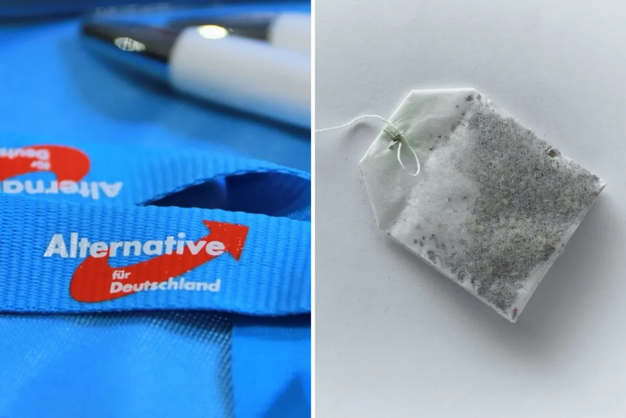 AfD Logo & Teebeutel