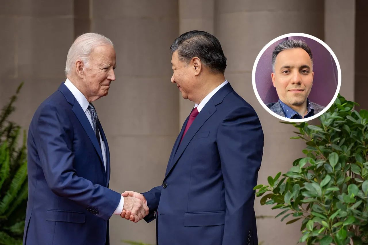 US-Präsident Joe Biden begrüßt den chinesischen Präsidenten Xi Jinping bei ihrem Treffen in Kalifornien.