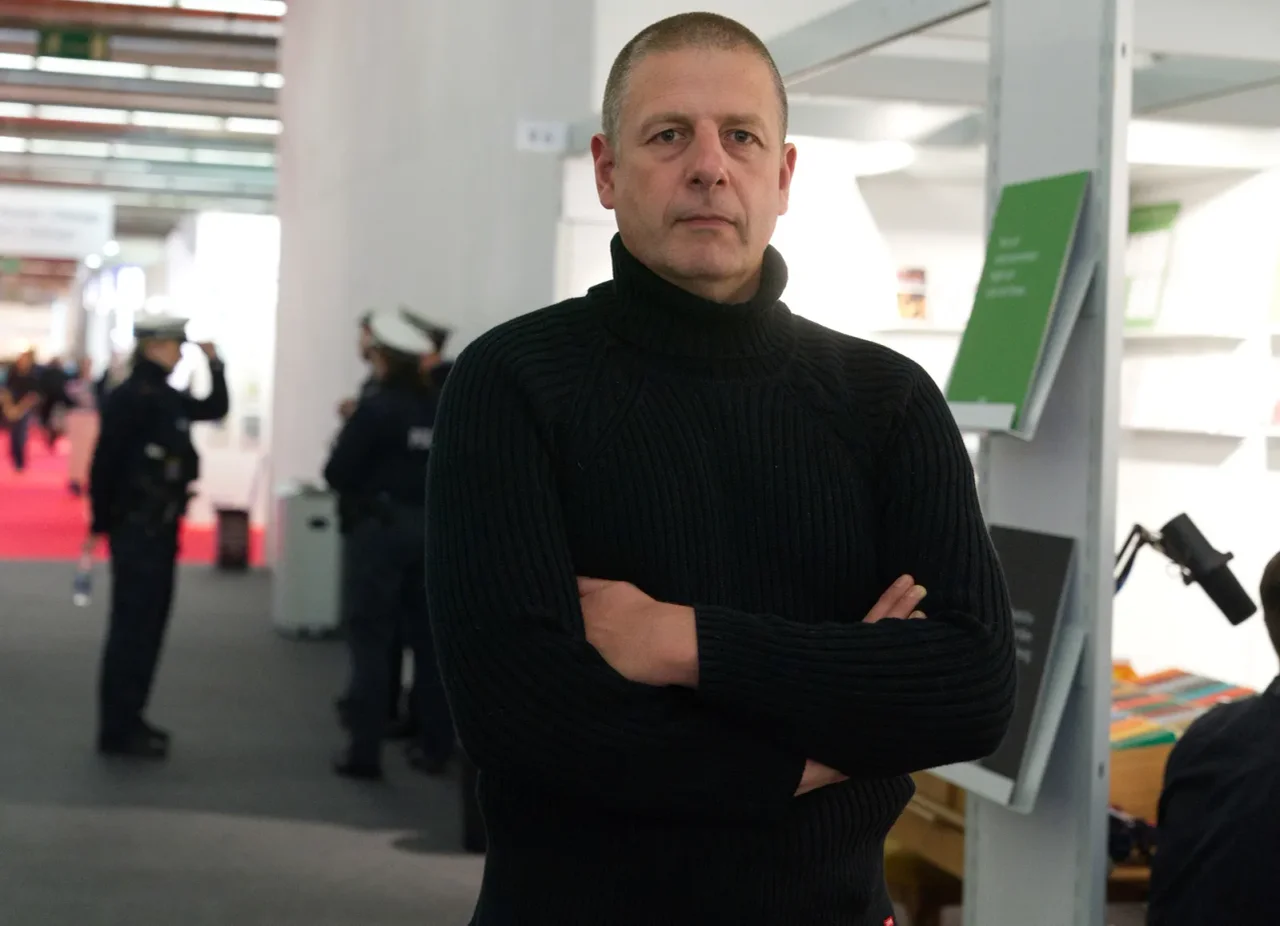 Götz Kubitschek auf der Frankfurter Buchmesse 2019.