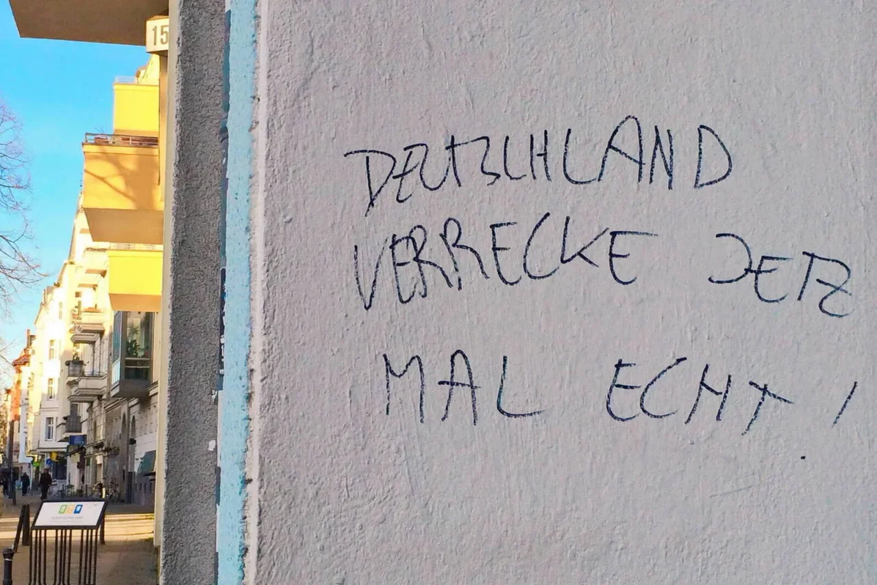 Antideutsche Parole in Berlin. (Symbolbild)