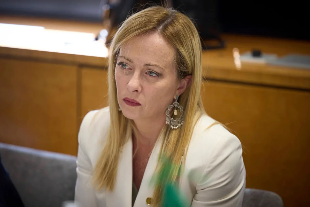 Italiens Ministerpräsidentin Giorgia Meloni.