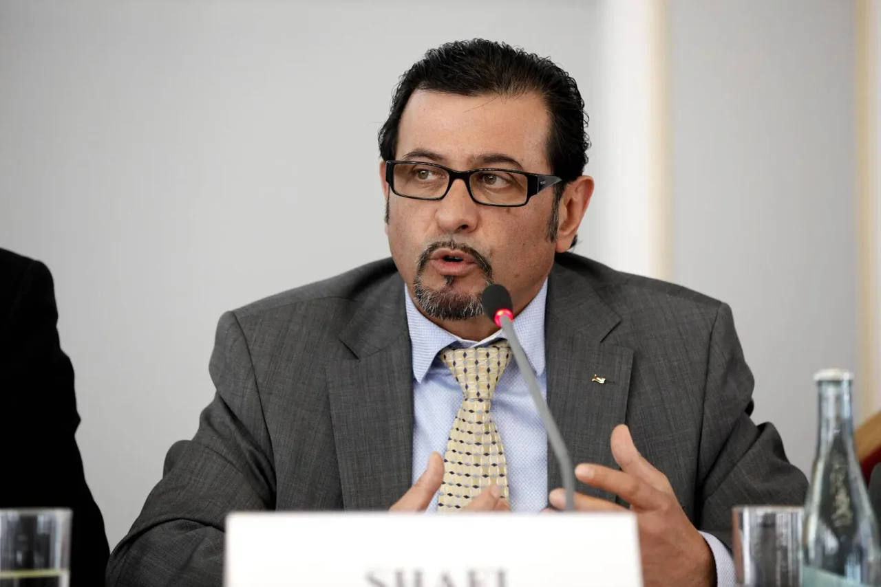 Der Botschafter Palästinas, Salah Abdel Shafi, bei einem Medienforum in Deutschland.