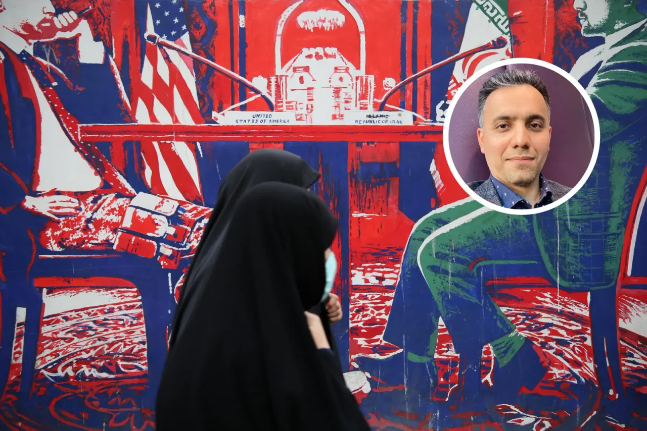 Straßenkunst in Teheran