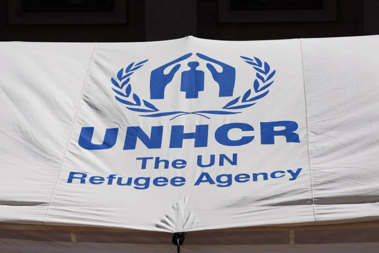 Logo des UNHCR.