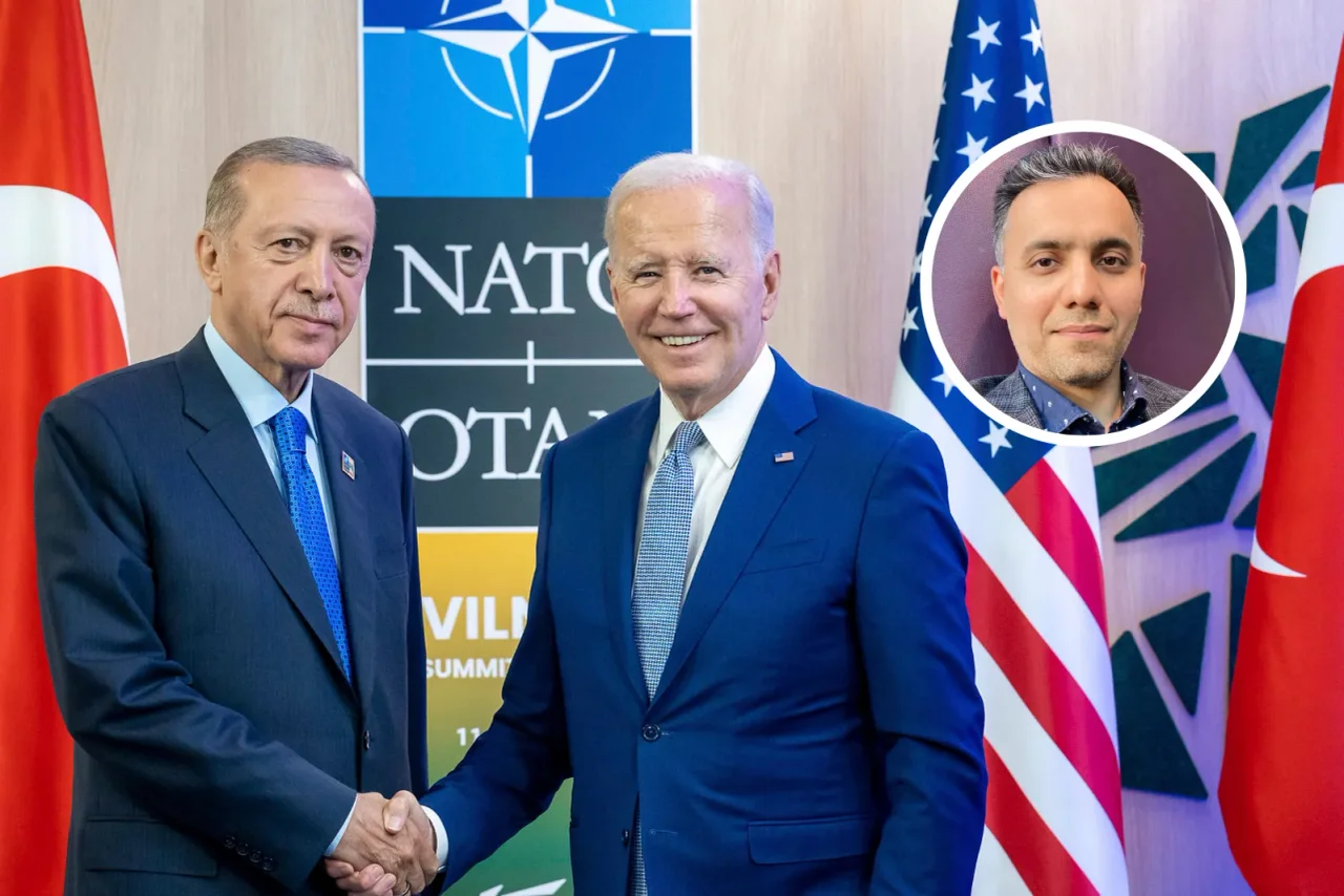 Joe Biden und Recep Tayyip Erdoğan in Vilnius, 2023