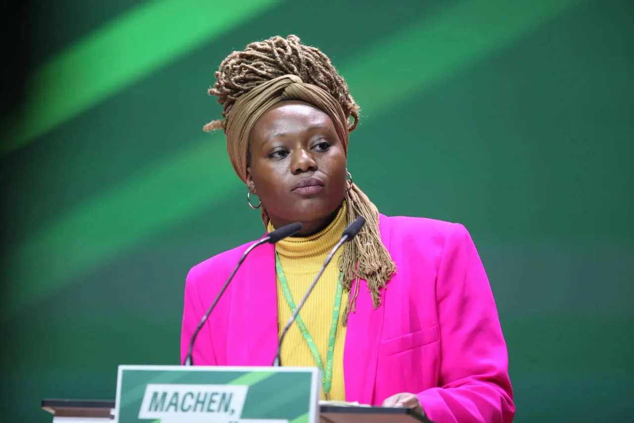 Mahn damals noch als Parteimitglied auf der Bundesdelegiertenkonferenz der Grünen in Karlsruhe.