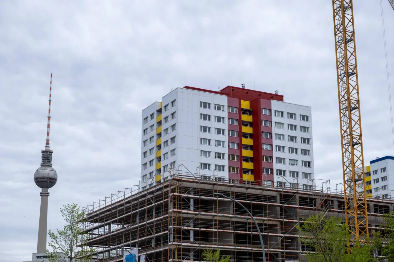 In Berlin wird ständig gebaut.