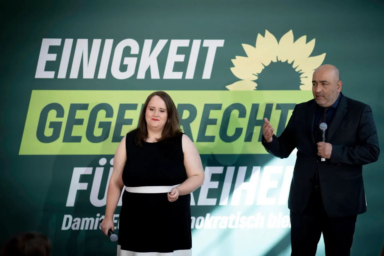 Die Vorsitzenden der Grünen, Ricarda Lang und Omid Nouripour.