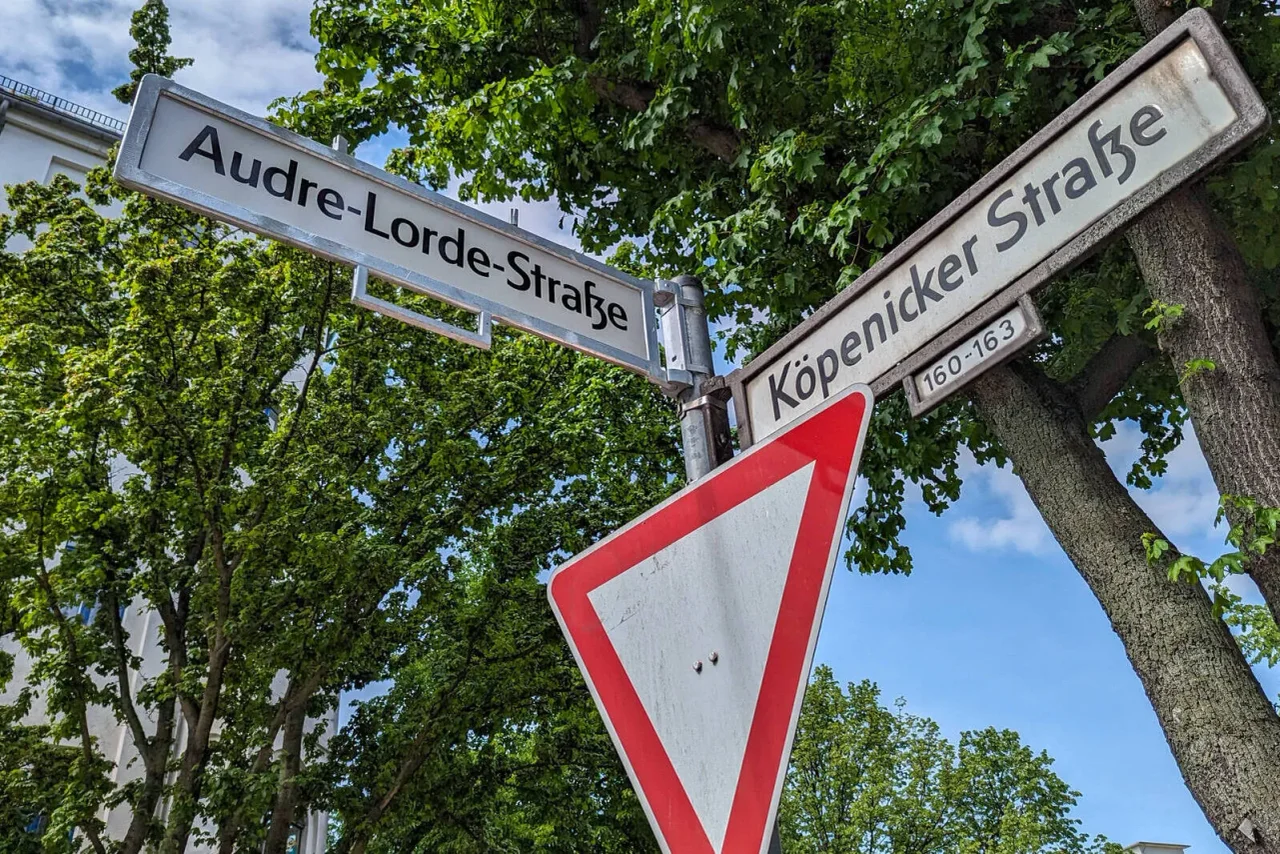 Die Manteuffelstraße in Berlin heißt nun zum Teil Audre-Lorde-Straße.