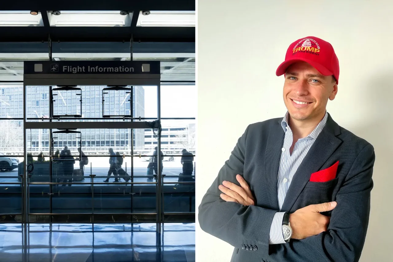 Kofner kam bis zum Flughafen in Chicago, von wo aus ihm jedoch die Weiterreise nicht gestattet wurde.