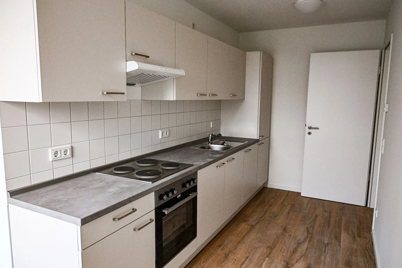 Foto aus einer Wohnung des MUF-Projektes Landesamt für Flüchtlingsangelegenheiten Berlin.