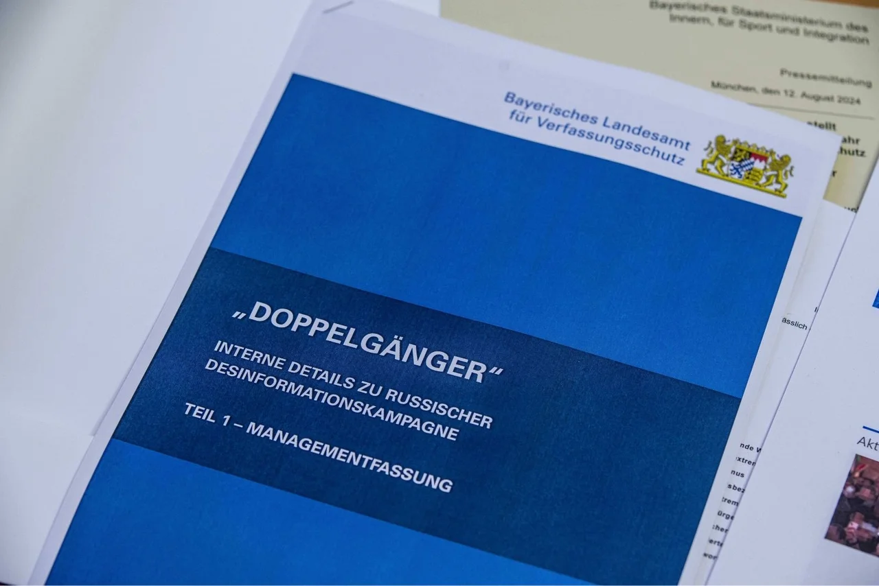 Das Bayerische Landesamt für Verfassungsschutz hat einen Bericht zur „russischen Desinformationskampagne“ mit dem Titel „Doppelgänger“ veröffentlicht.