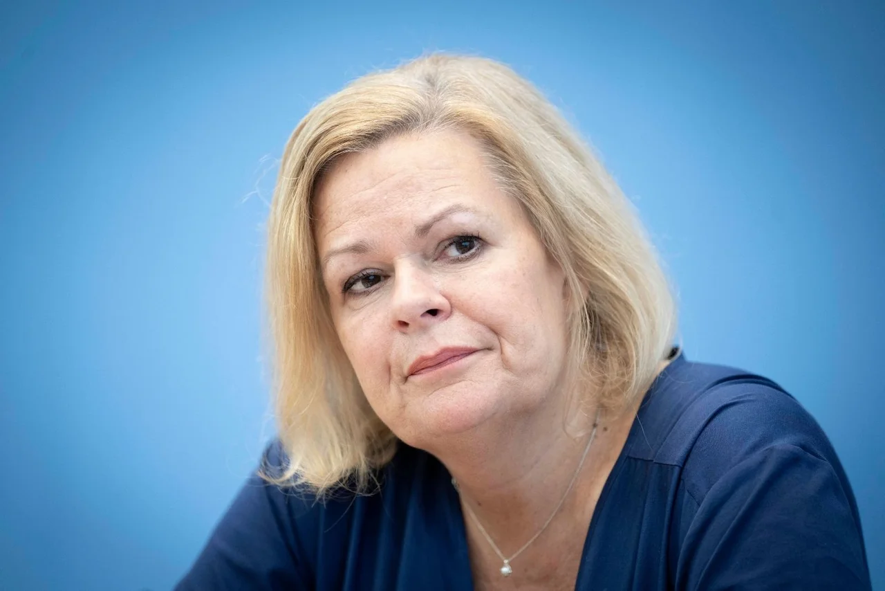 Innenministerin Nancy Faeser (SPD).