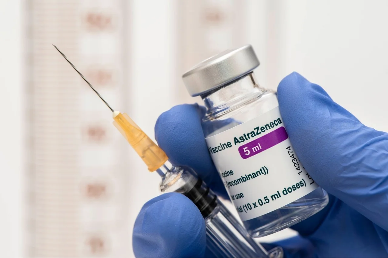 Impfstoff Covid-19 von Astra Zeneca.