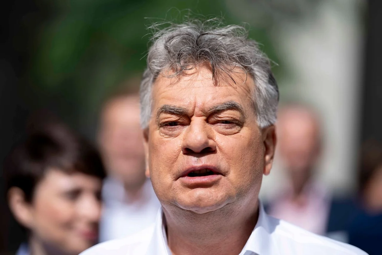 Werner, Vizekanzler Österreichs, beim 46. Bundeskongress der Grünen.