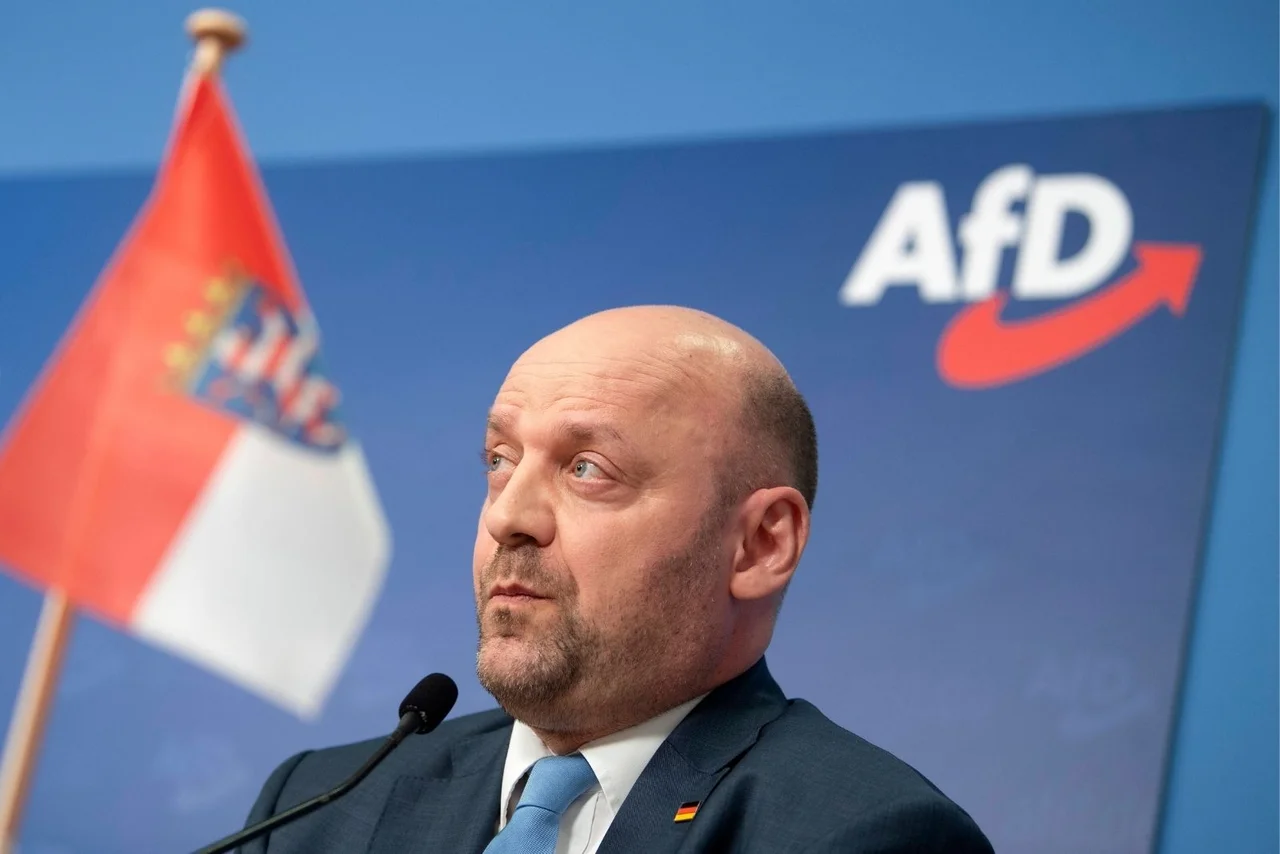 Der AfD-Landessprecher Robert Lambrou.