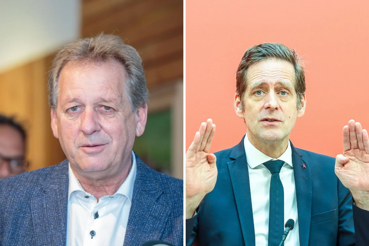 Erwin Zangerl (ÖVP) und Jan Krainer (SPÖ)