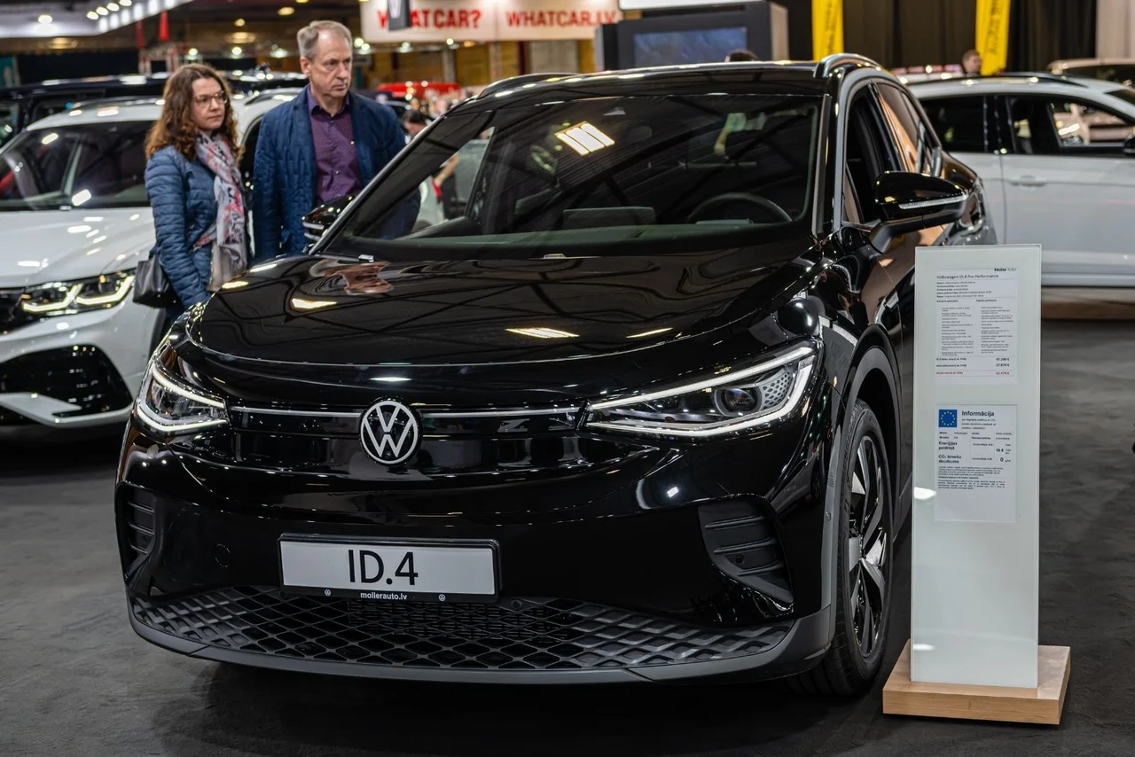 Der Volkswagen ID-4.