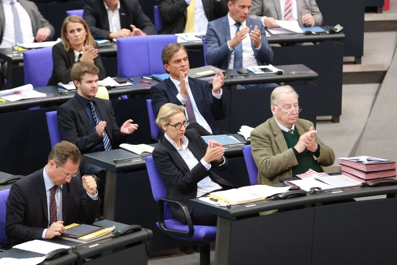 Die AfD kann sich nach der jüngsten Umfrage über 20 Prozent freuen.