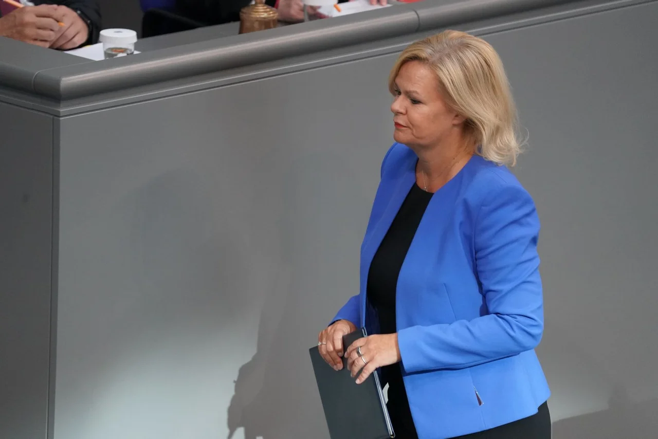 Innenministerin Faeser ist mit ihrem ihCompact-Verbot vorerst gescheitert.