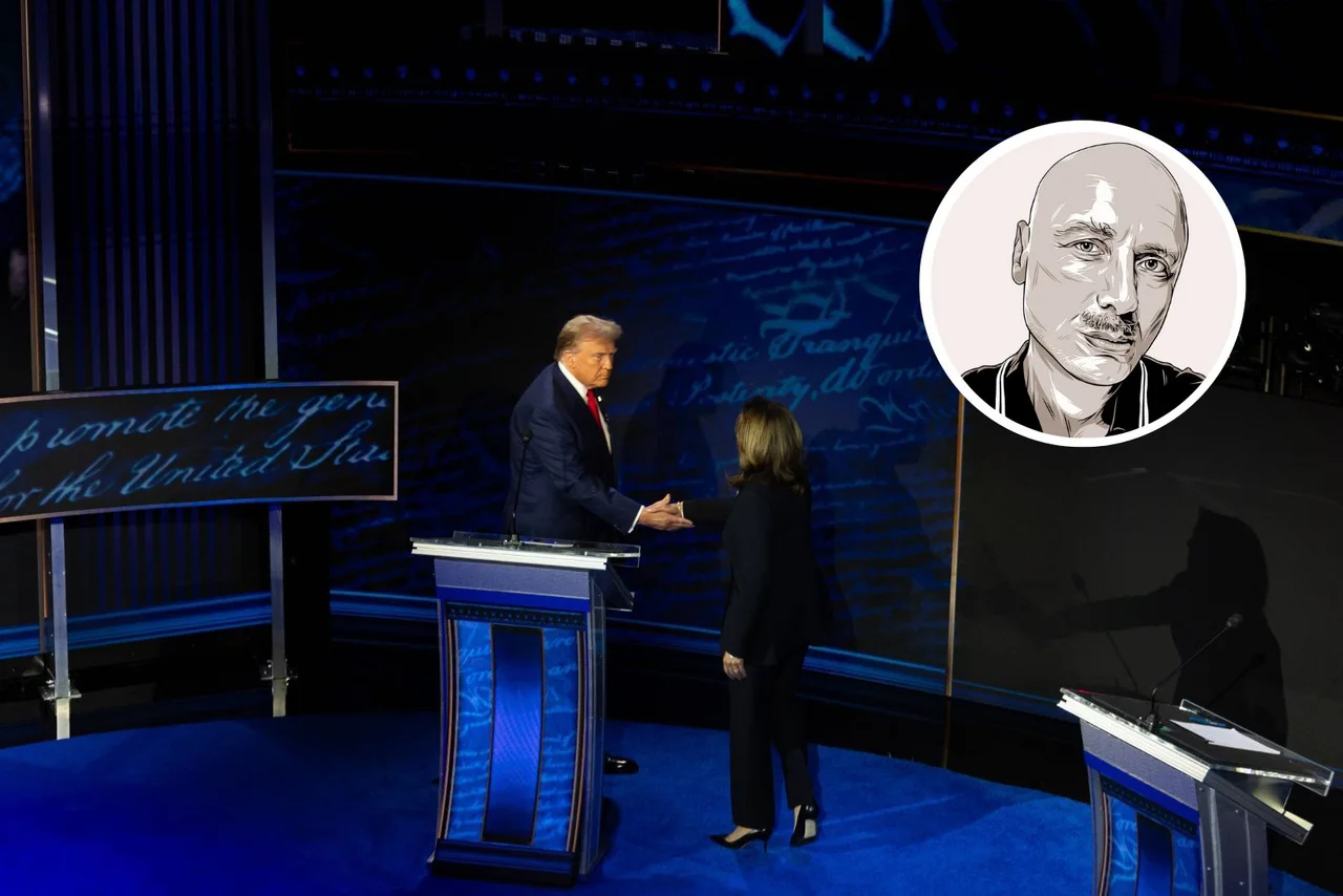 Trump und Harris bei der Debatte Anfang September in Philadelphia.