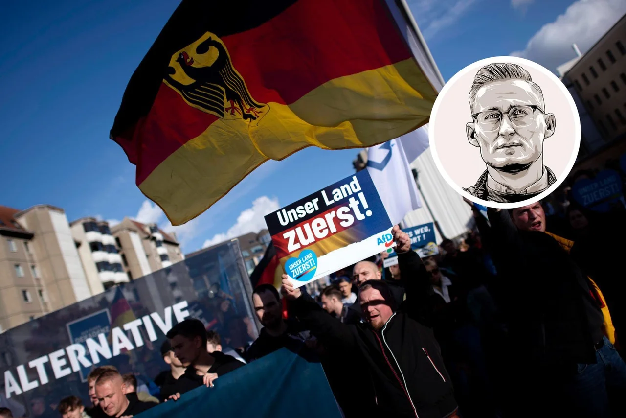 Teilnehmer einer Demonstration der Jungen Alternative 2022 in Berlin. (Symbolbild)