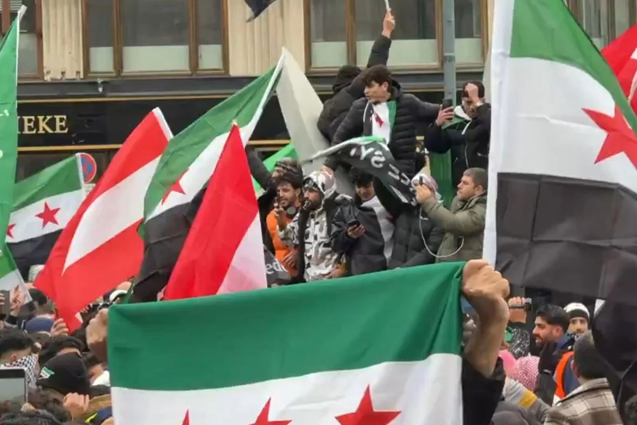 In Wien waren laut Medienberichten 30.000 Syrer auf der Straße.