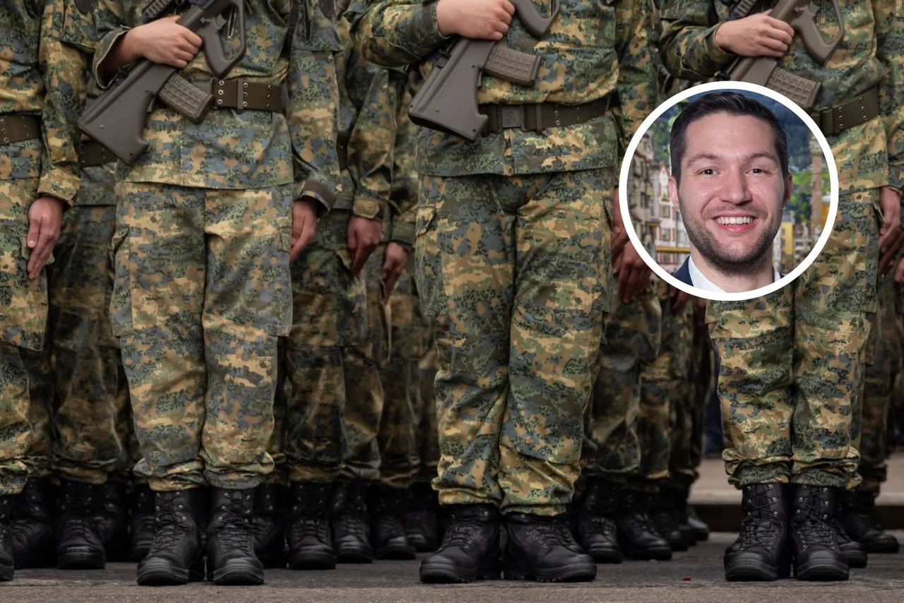 Angelobung von Rekruten auf dem Wiener Heldenplatz.