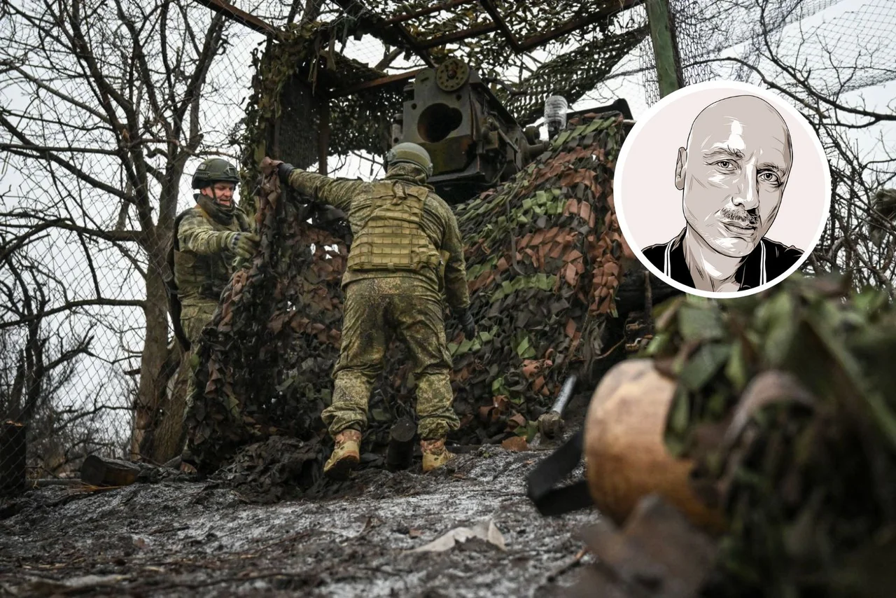 Russische Soldaten an der Front.