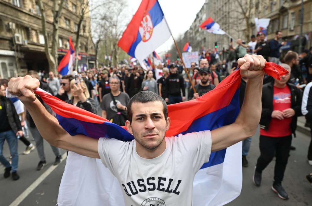 Serbien nach Vučić: Warum die Studenten nicht einfach links sind